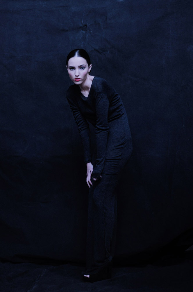In Development Maille - L/S Cowl Arm T-Shirt, Editorial Fashion Photography Shot6