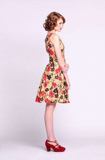 eCommerce Look book and catalogue Vintage style fashion photographed in the studio.