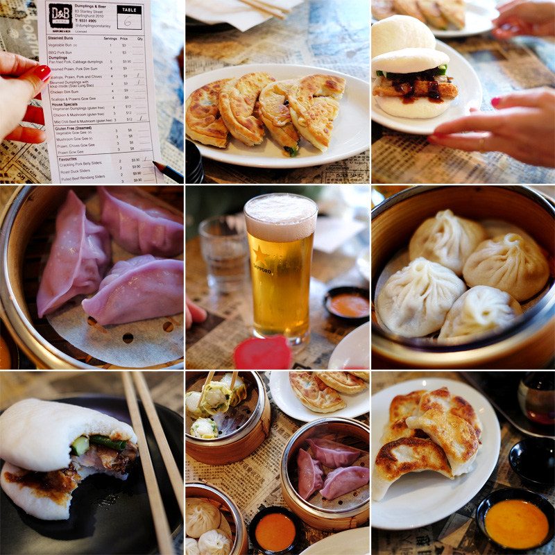 Dumplings & Beer (D&B) 餃子啤酒 on Stanley - Nine photos of food and drinks. Photography by Kent Johnson for White Caviar Life.