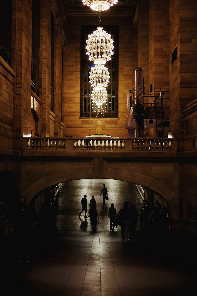 Side Passage, Grand Central Station NYC.