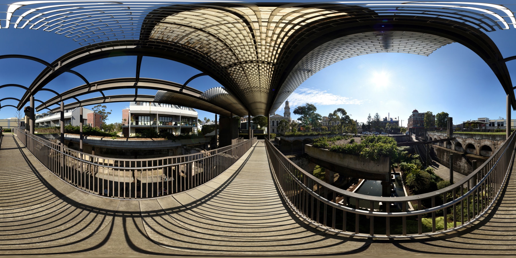 Lower level, Paddington Reservoir Gardens Sydney. 360VR Panorama Architectural and Travel photography by Kent Johnson.
