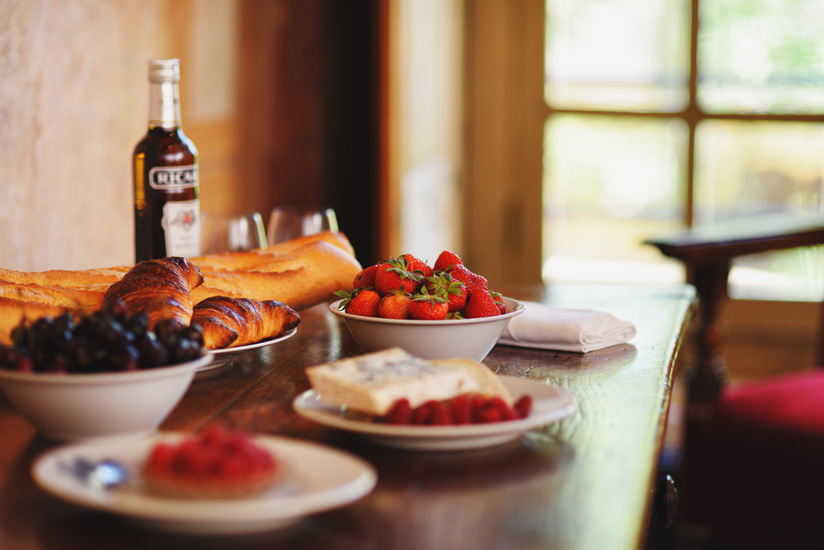 Antique furniture, local food and produce, lifestyle trave photography in France. Travel photography by Kent Johnson.