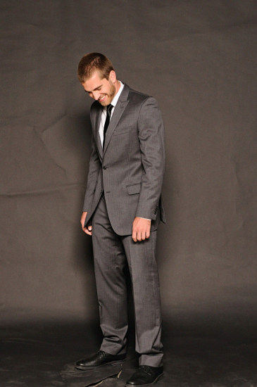 Business suit menswear Fashion photography.