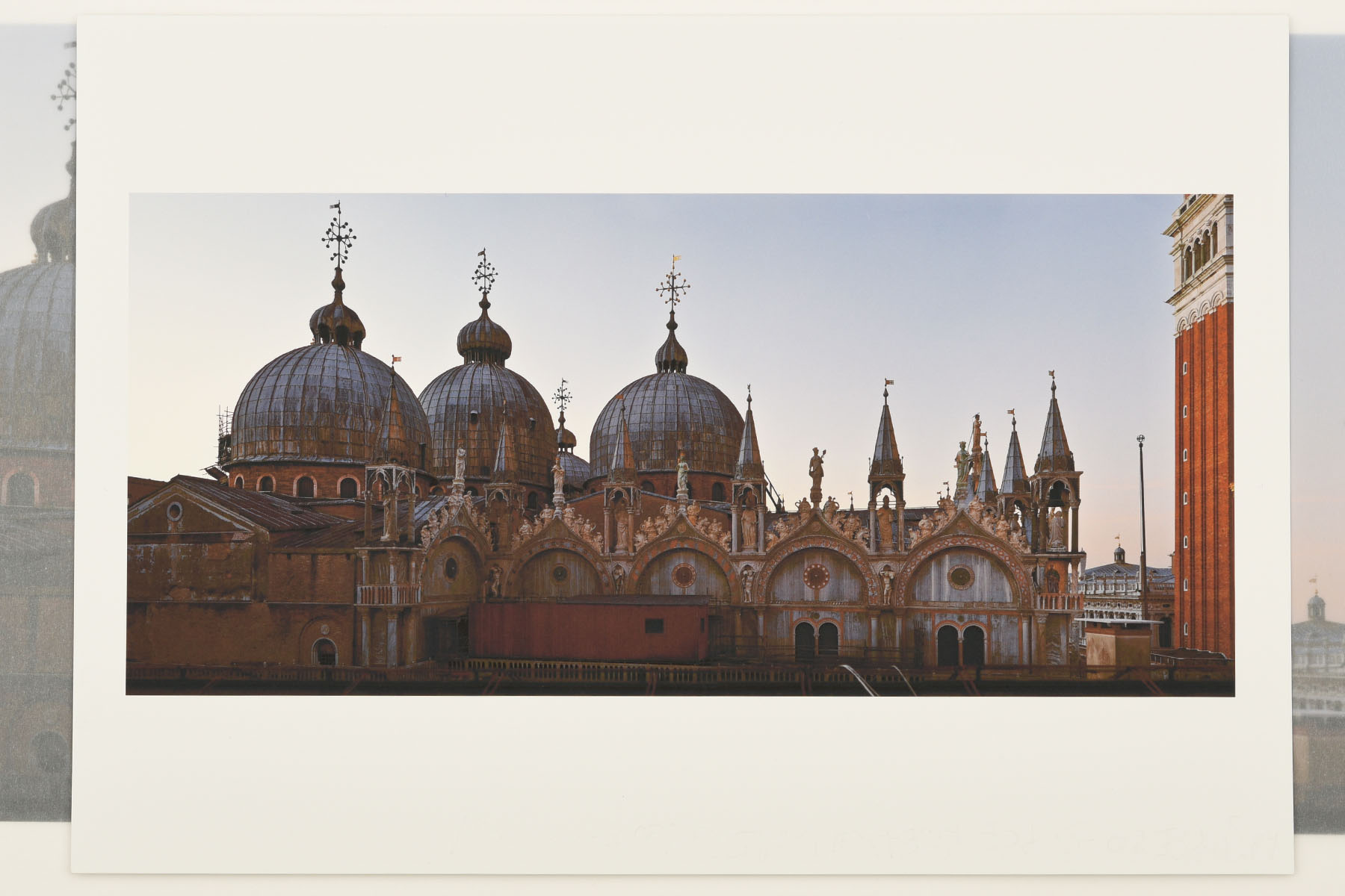 Domes of St Mark's at Dawn. La Serenissima an exhibition of photographs and fine art prints by Kent Johnson